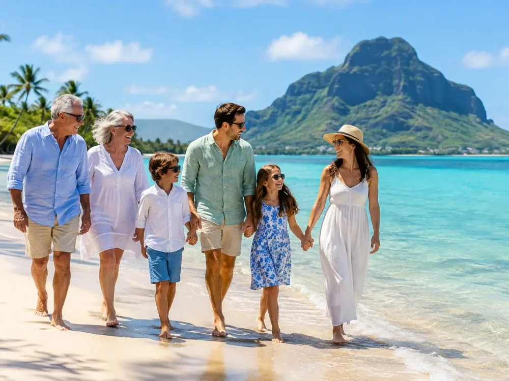 Mauritius Multigenerational Trip Example: 8 Days