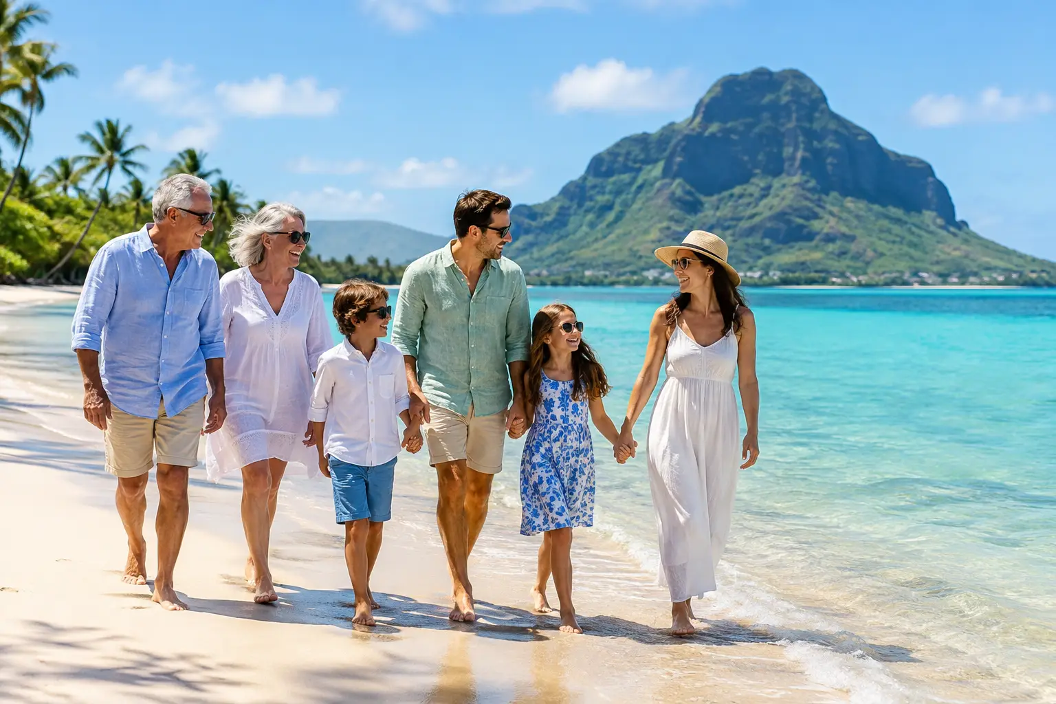 Mauritius Multigenerational Trip Example: 8 Days