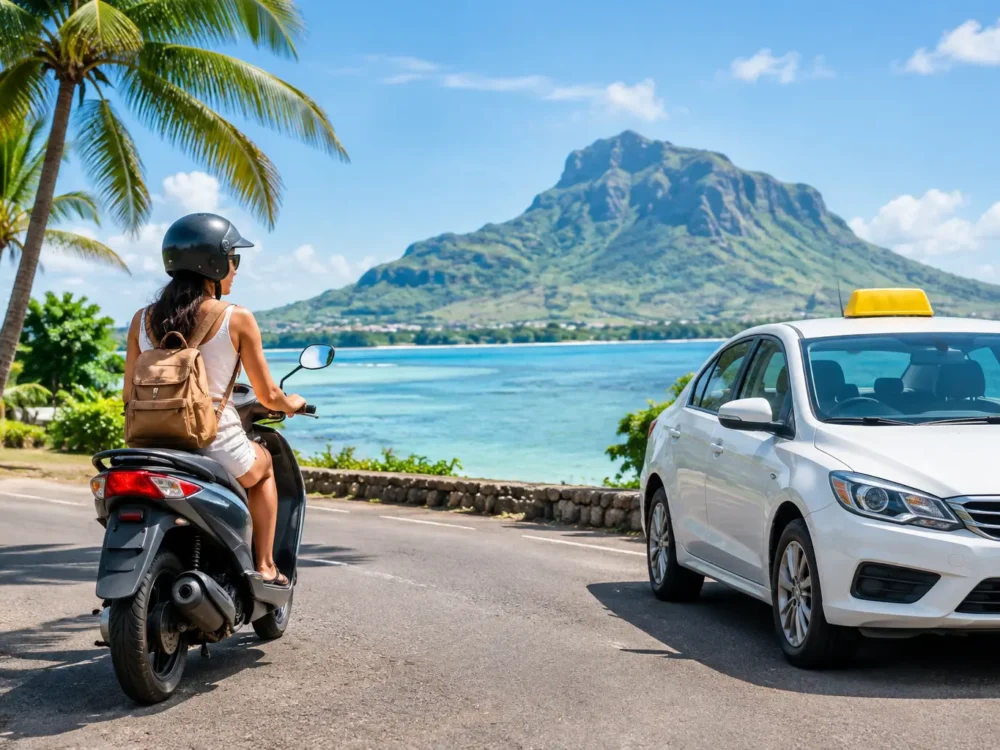 Mauritius Scooter Rental Versus Taxis on Vacation